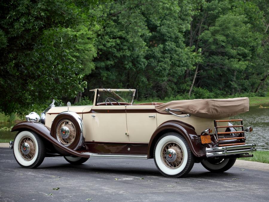  Packard Eight Individual Custom Convertible Sedan by Dietrich 1931 года  (фото 12 из 12)